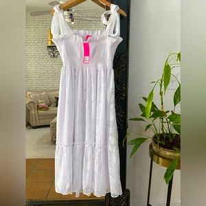 Lilly Pulitzer White Sleeveless Dress
